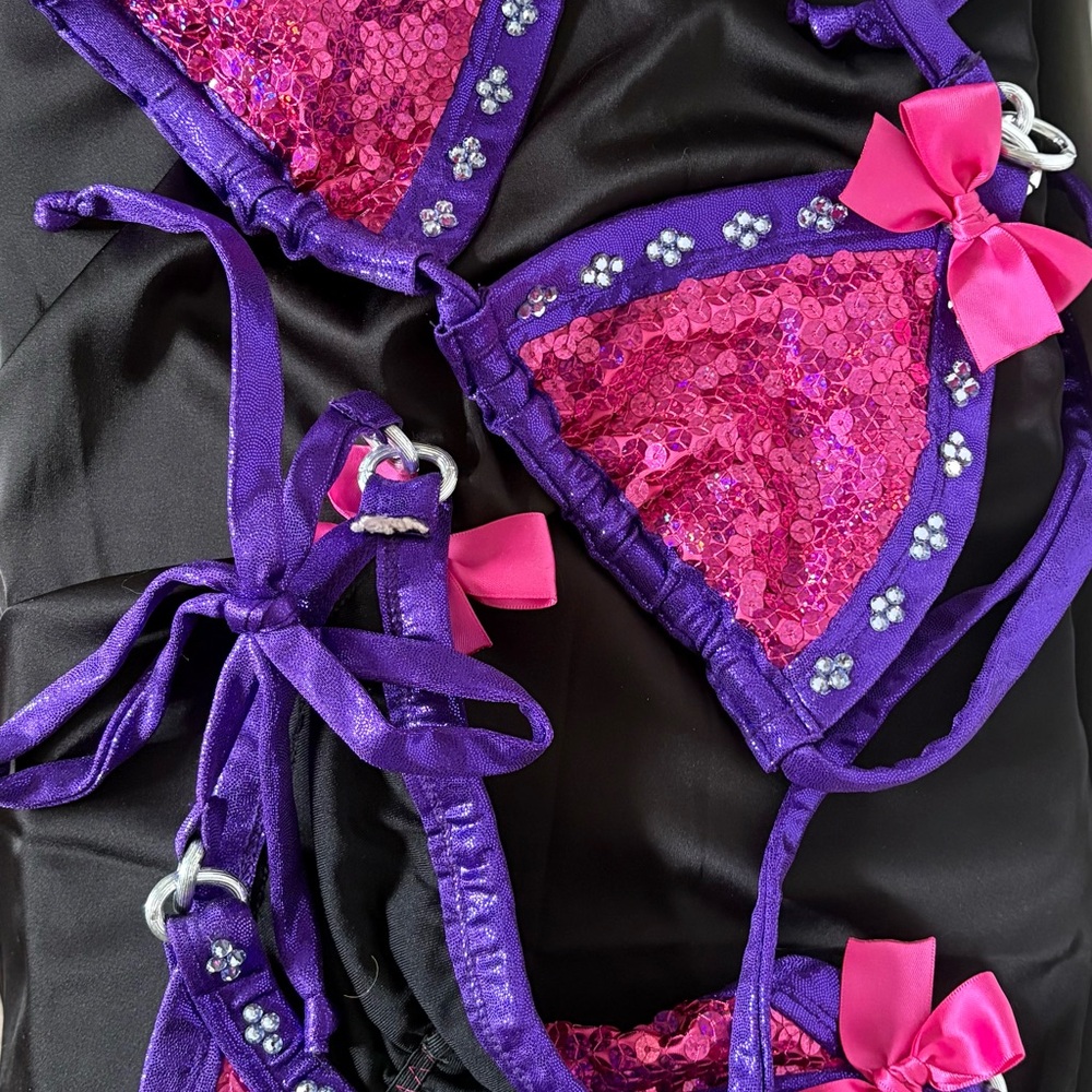 PinkLips Sequin Competition Bikini